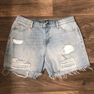 GAP jean shorts